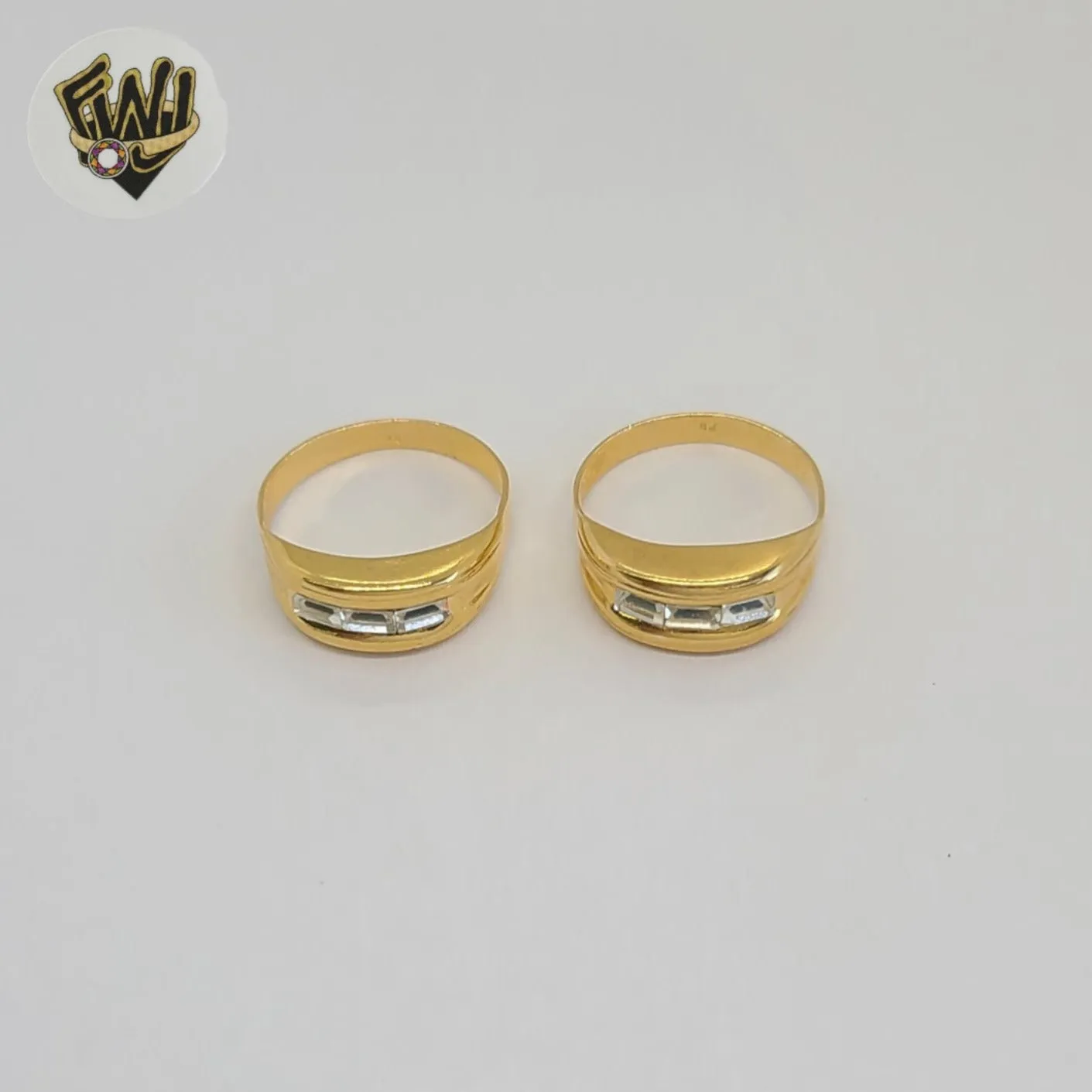 (1-3052-3) Gold Laminate - Zircon Ring - BGO