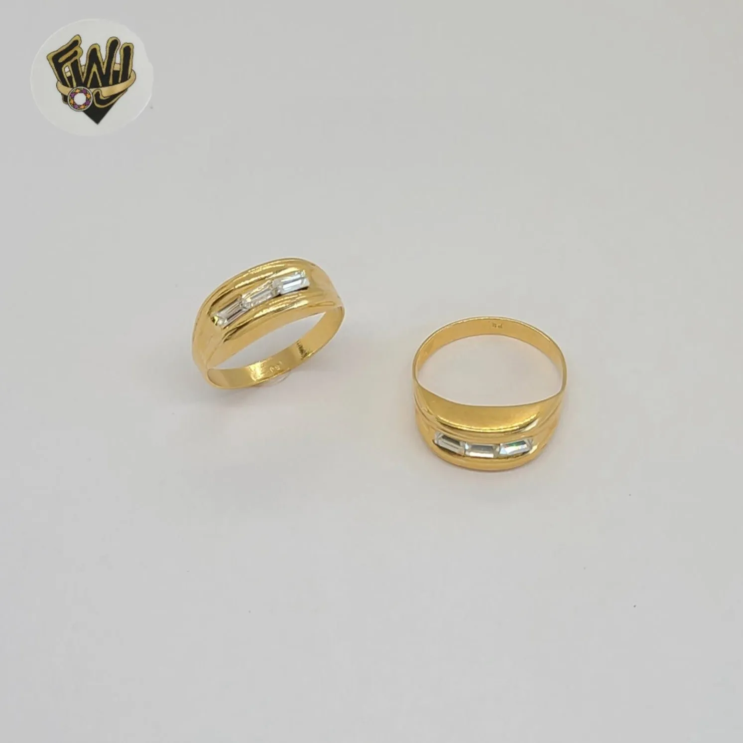 (1-3052-3) Gold Laminate - Zircon Ring - BGO