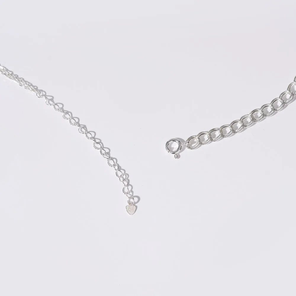 [925 silver] Grace Heart Necklace