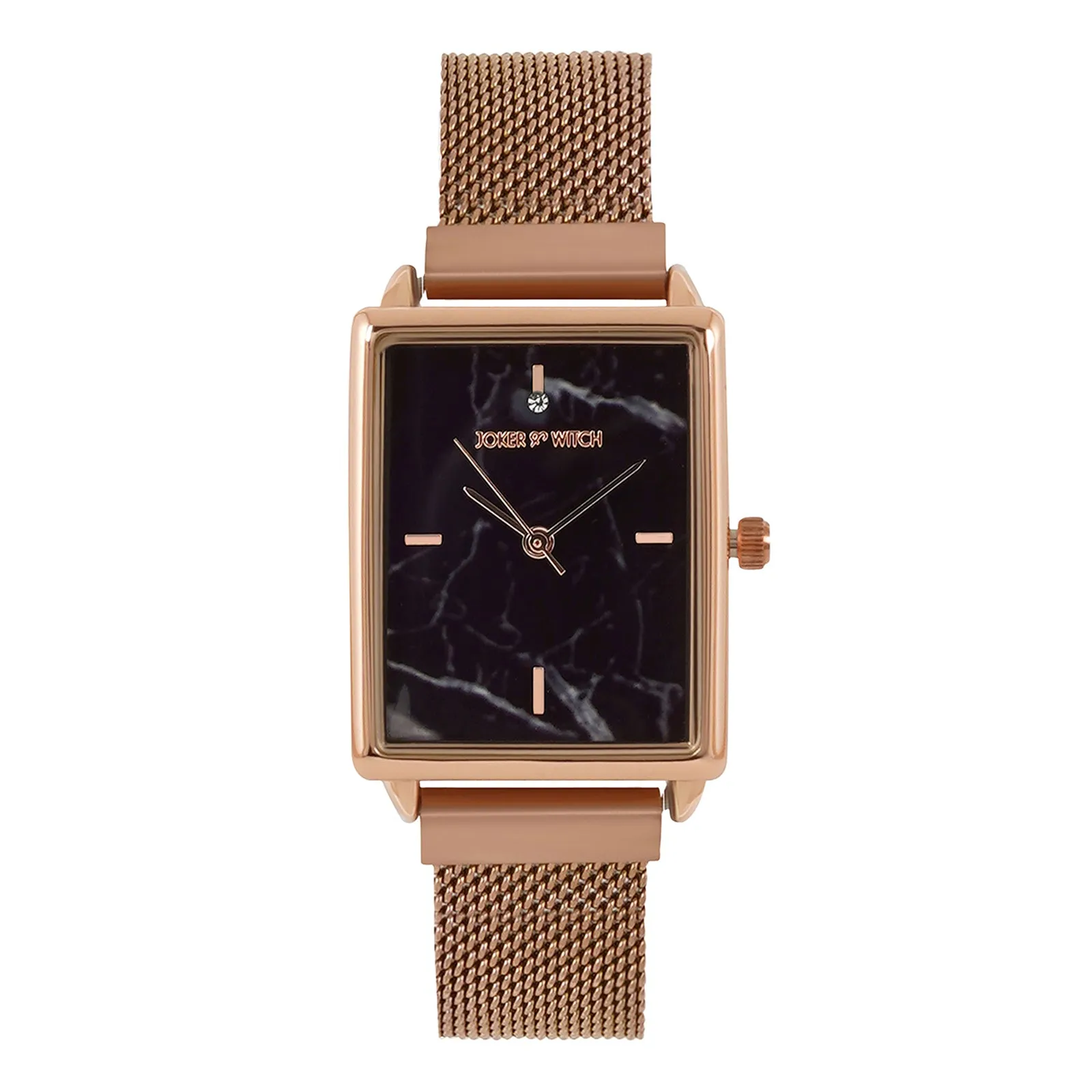 Audrey Rosegold Watch Bracelet Stack