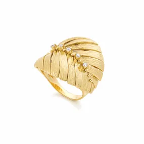 Bahia Ring with Diamonds