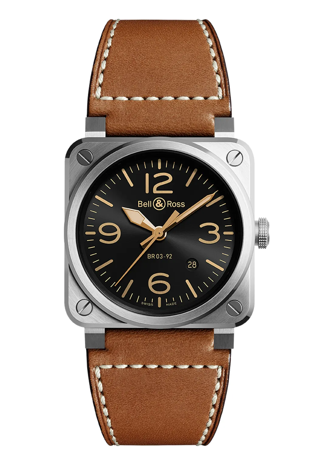 Bell & Ross BR 03-92 Golden Heritage | Strap