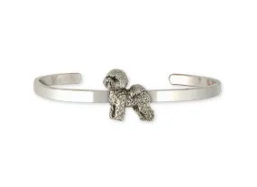 Bichon Frise Bracelet Jewelry Sterling Silver Handmade Dog Bracelet BF14-CB