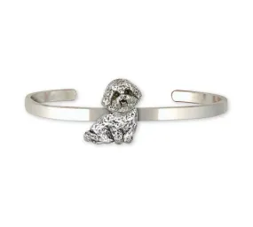 Bichon Frise Bracelet Jewelry Sterling Silver Handmade Dog Bracelet D07-CB