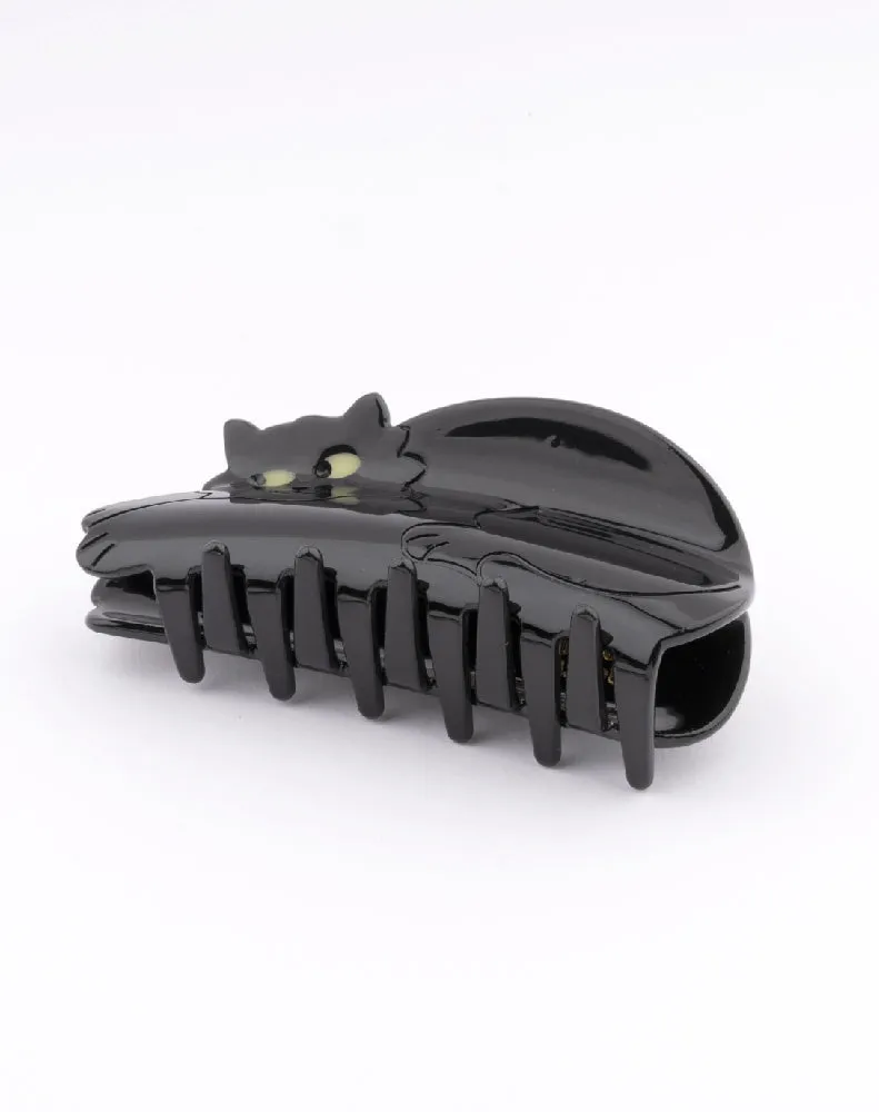 BLACK CAT HAIR CLAW