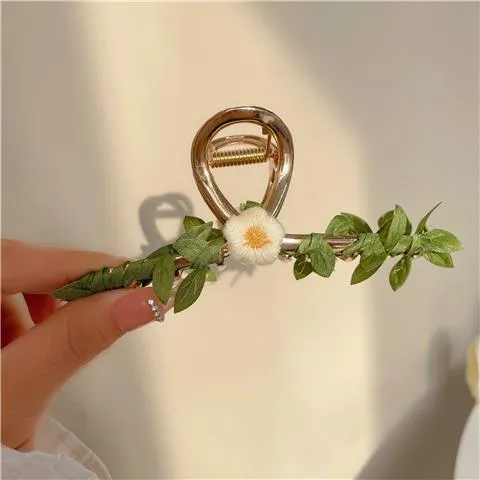 Blooming Garden Claw Clip