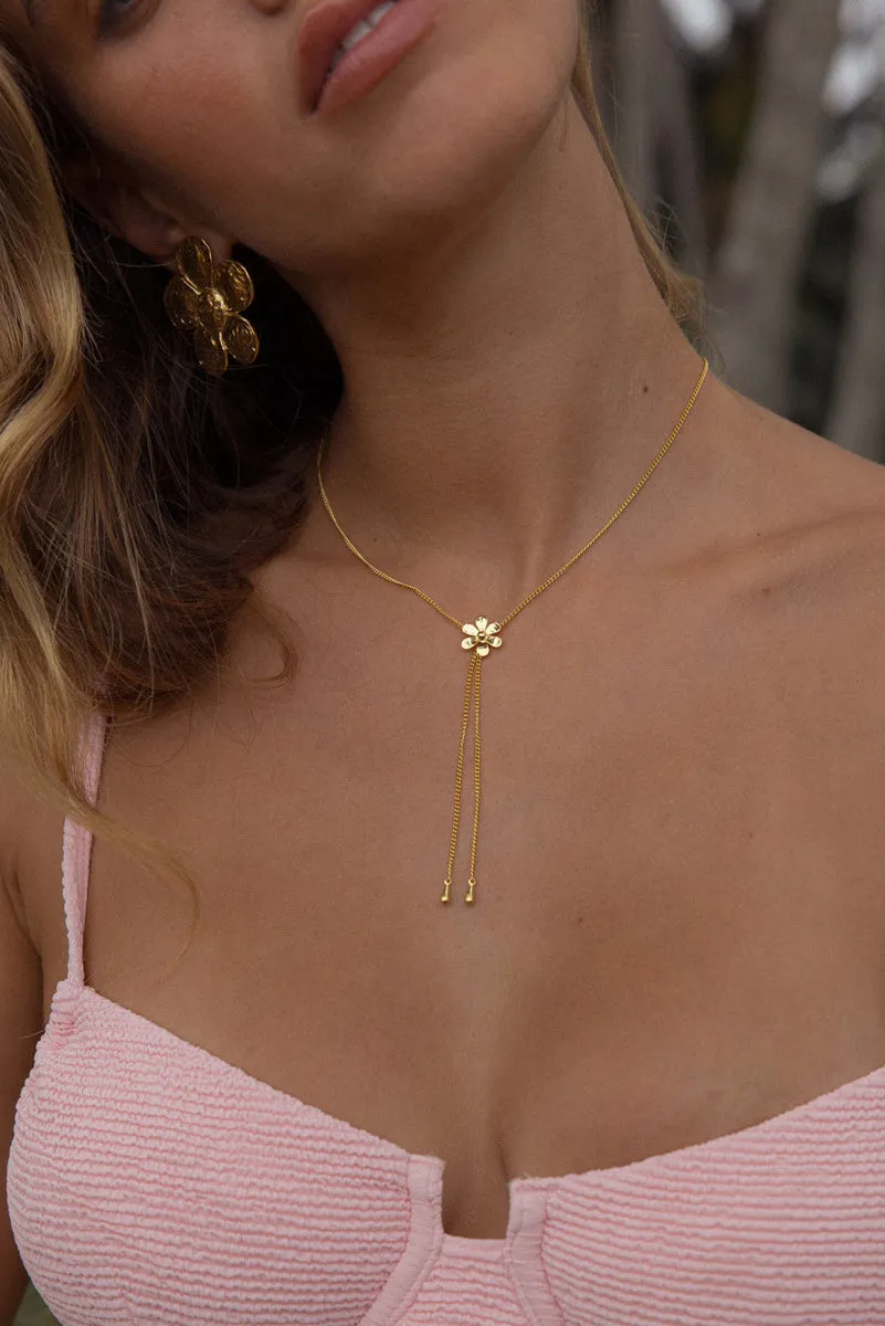 Botanic Necklace Gold Plated