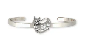 Boxer Bracelet Jewelry Sterling Silver Handmade Dog Bracelet BX3-CB