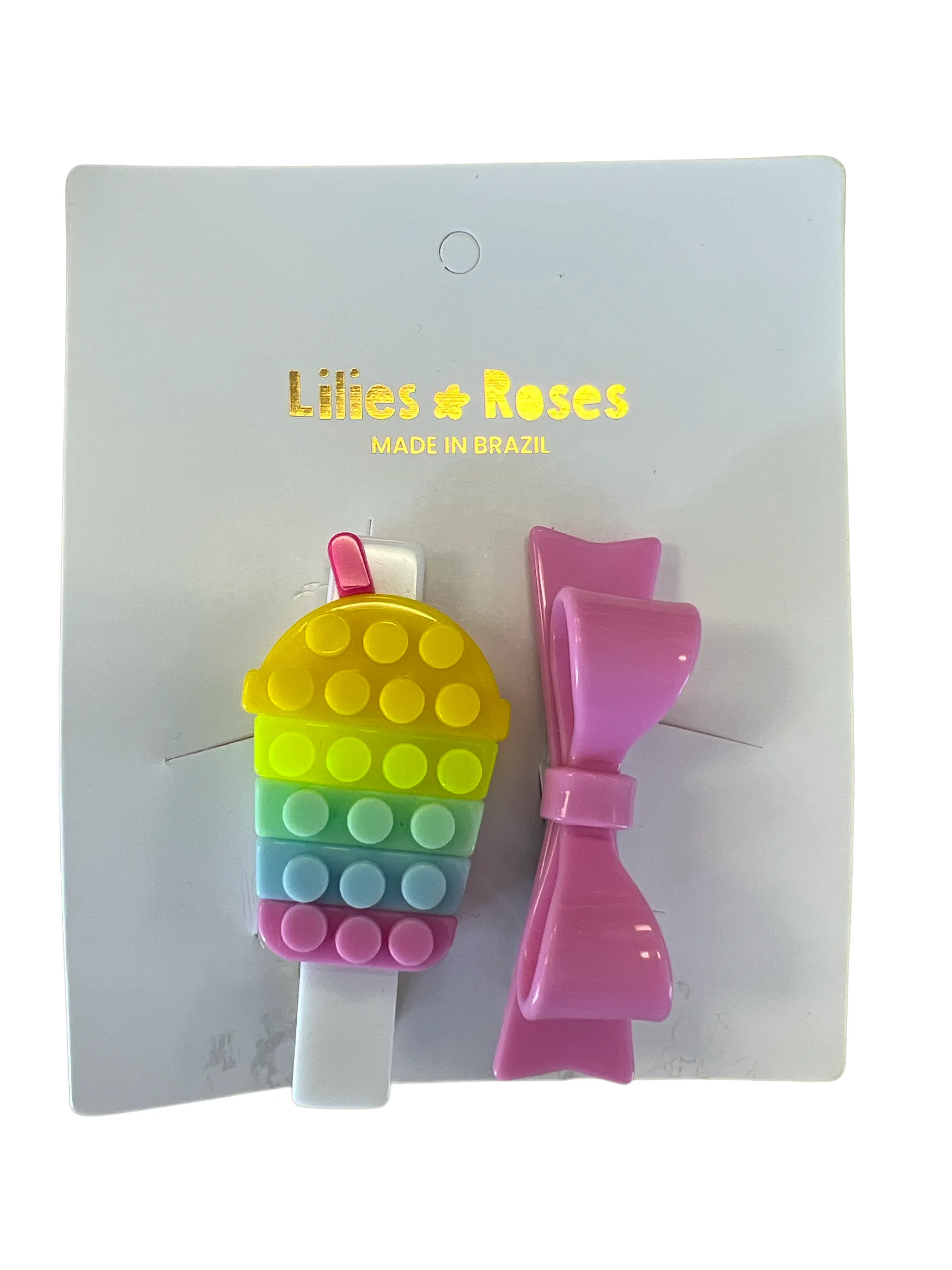 Bubble Tea Playful & Bowtie Alligator Clips