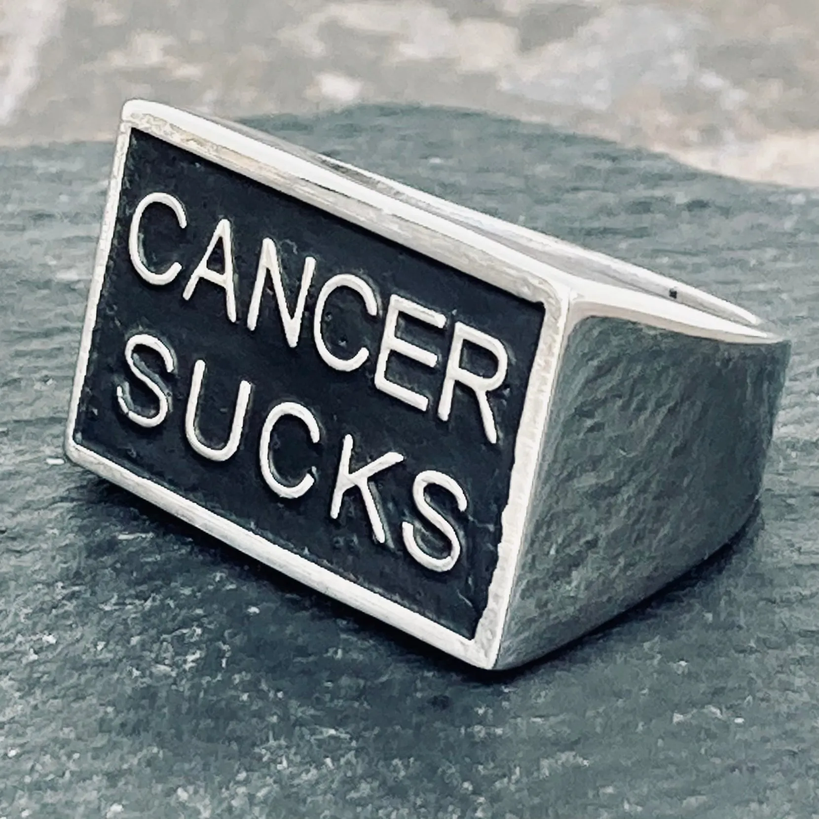 Cancer - Cancer Sucks Ring - R21