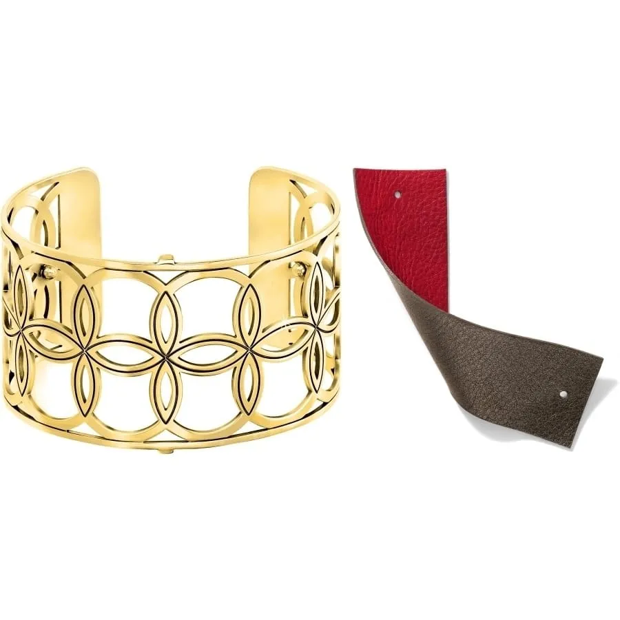 Christo NYC Wide Cuff Bracelet Set