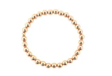 Classic Ball Gold Bead Bracelets (Stretchy)