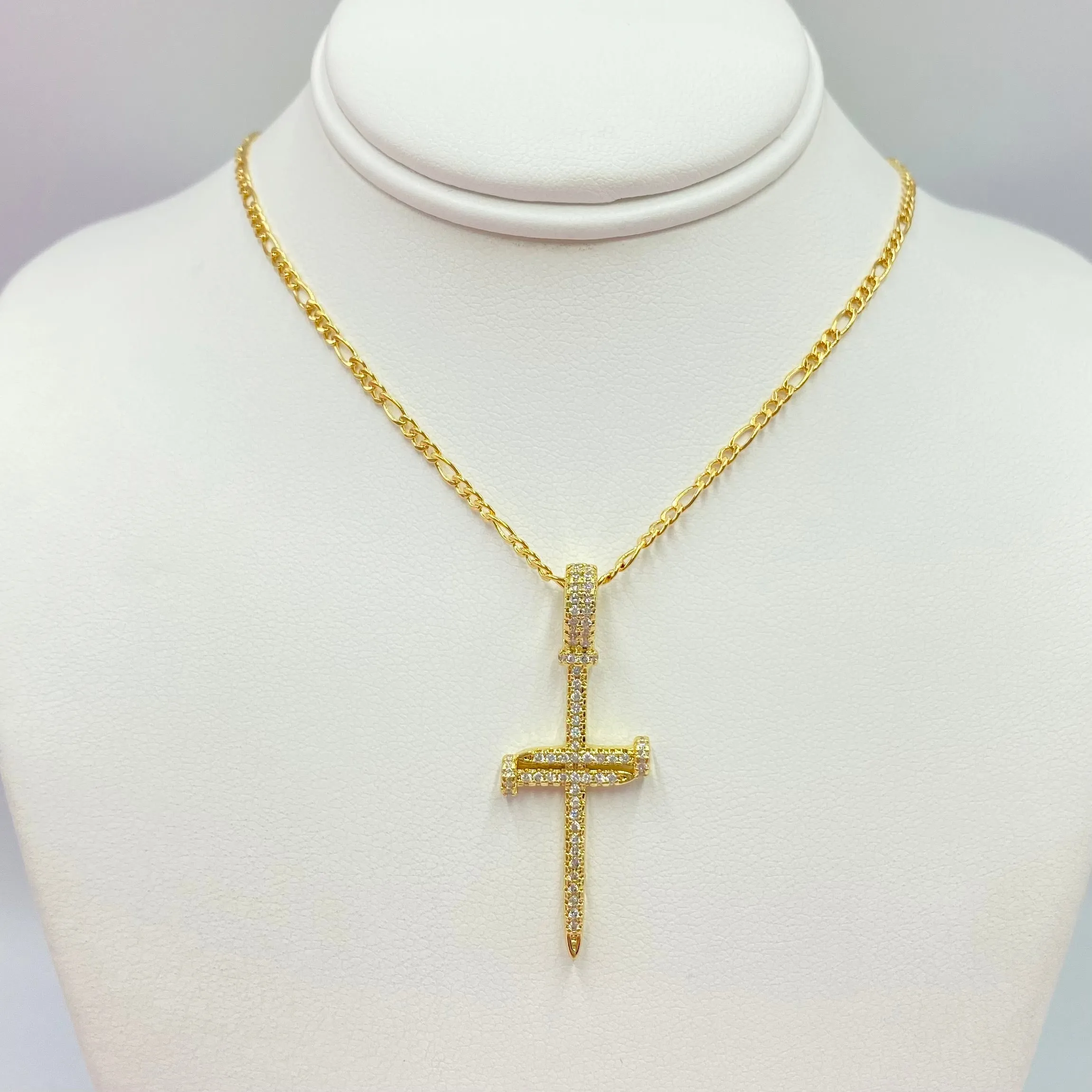 Clavo Cross Necklace