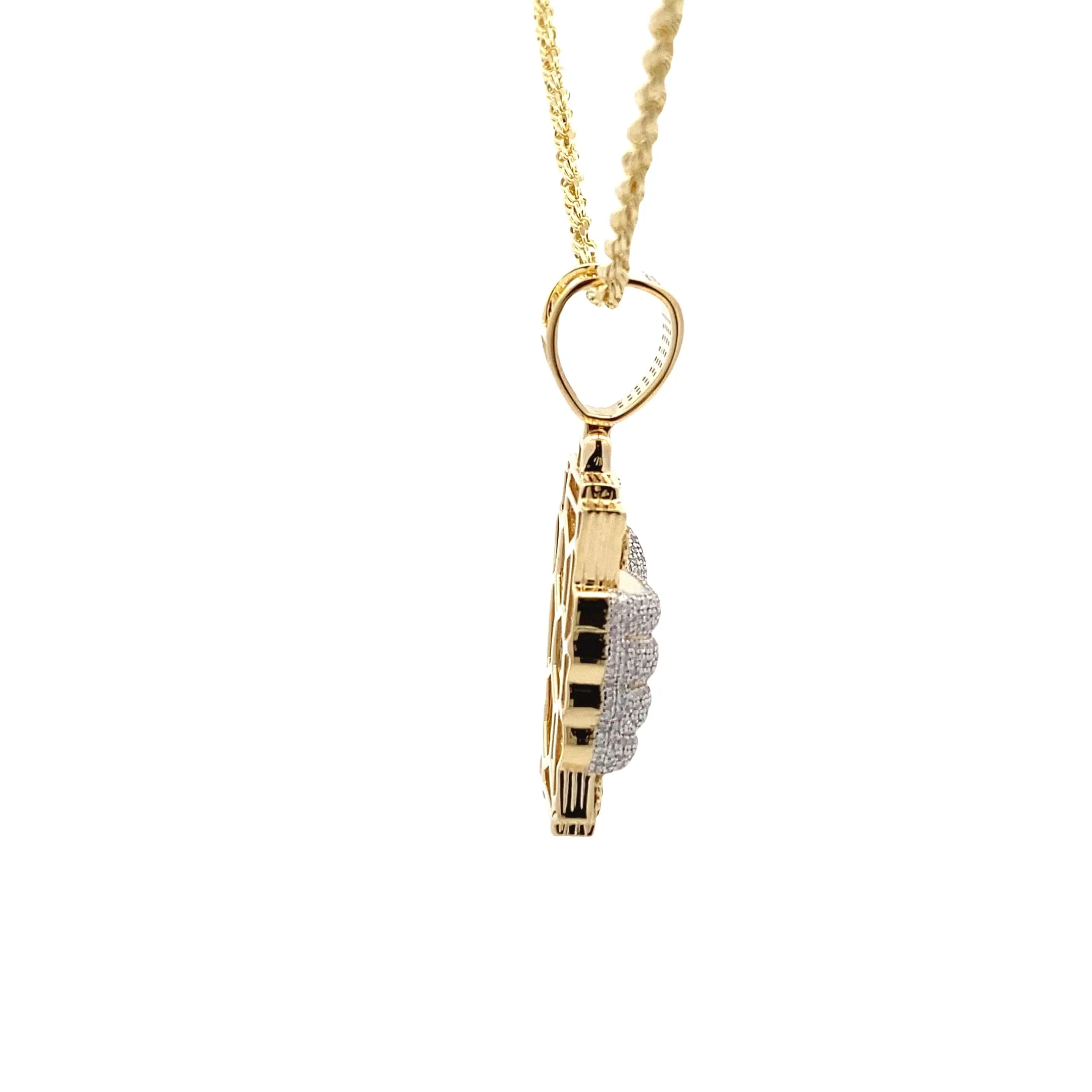 Diamond Money Stack Pendant