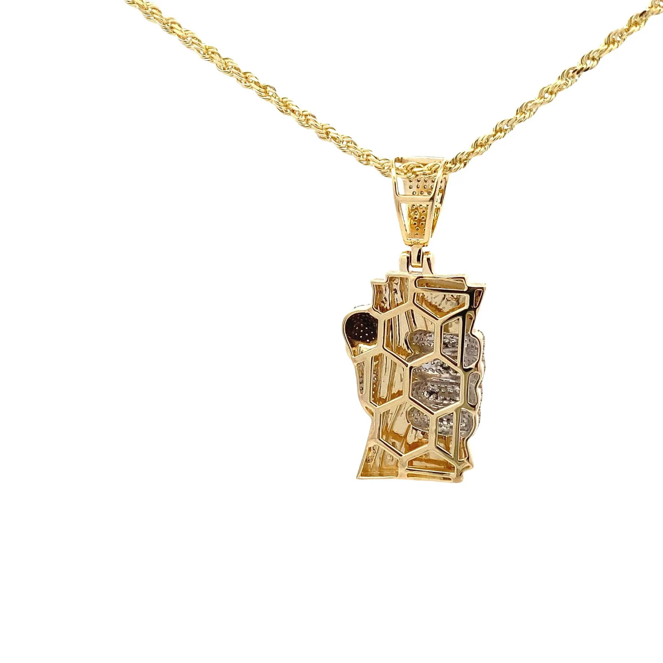 Diamond Money Stack Pendant