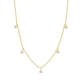 Diamond Station Necklace