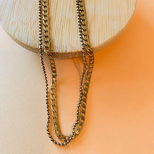 Double Chain Necklace