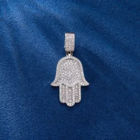 Double-Layered Hamsa Pendant