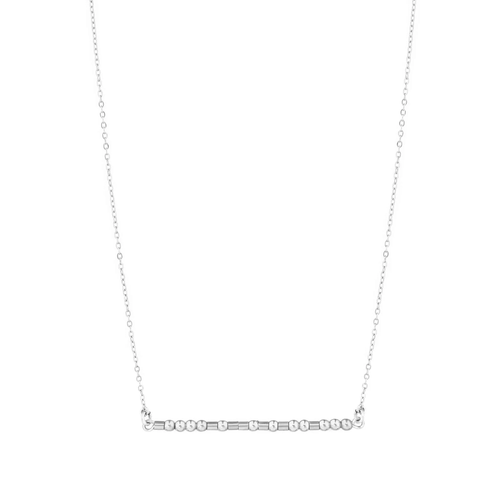 FAMILY MORSE CODE NECKLACE