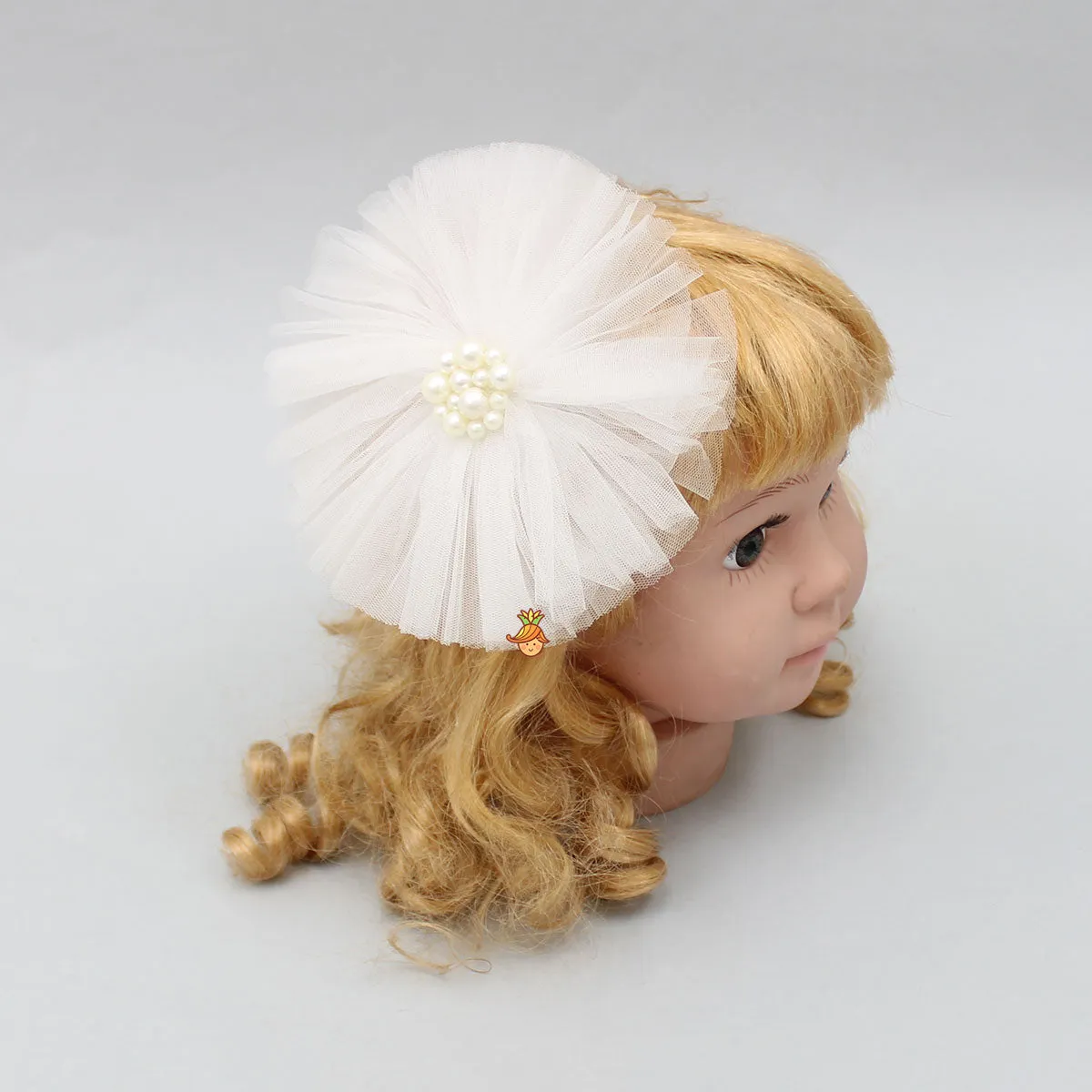 Frilly Net Elegant Hair Clip