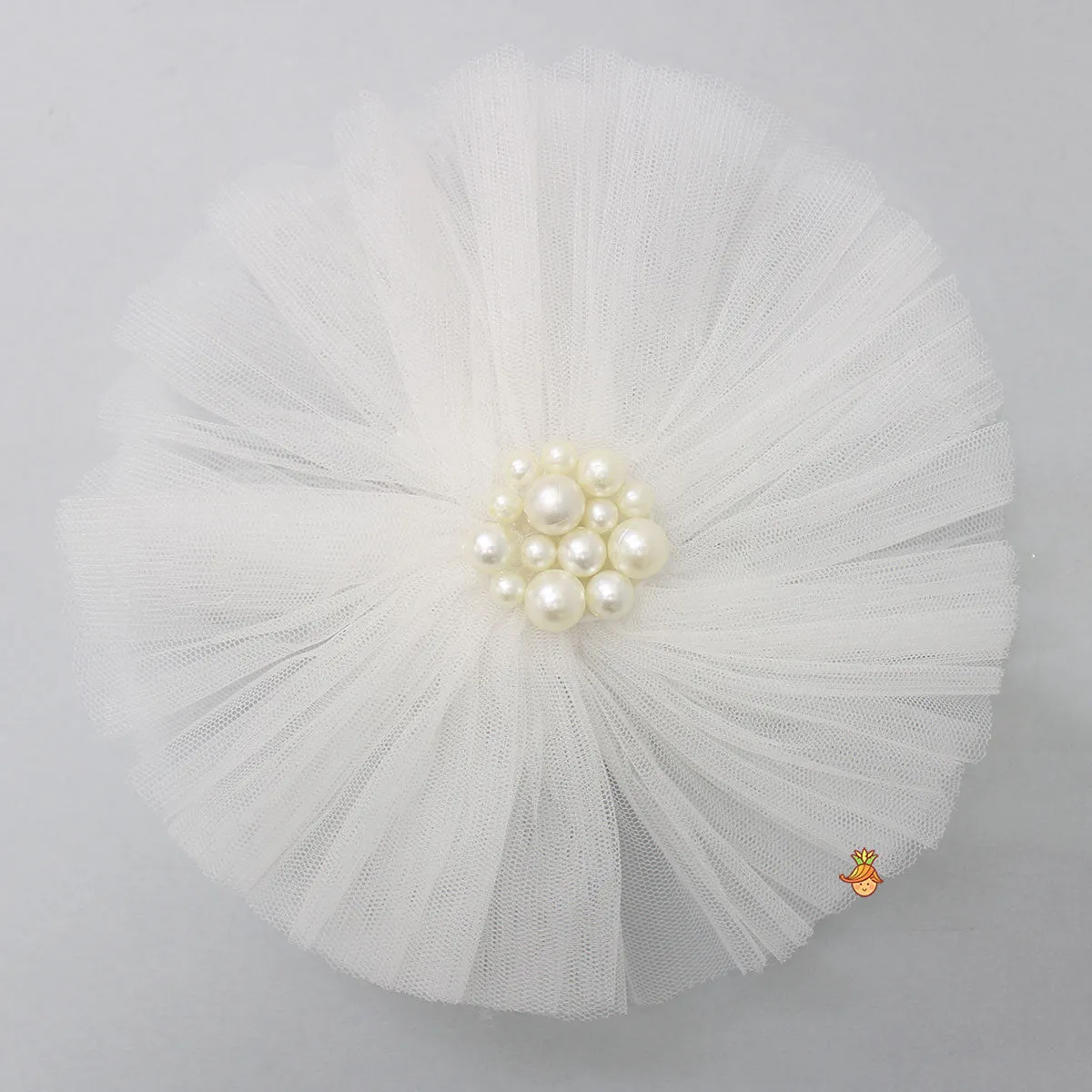 Frilly Net Elegant Hair Clip