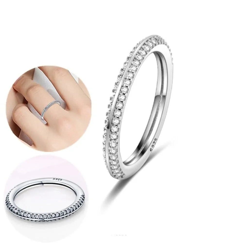 Stunning Glistening Affectionate Love Ring Jewelry