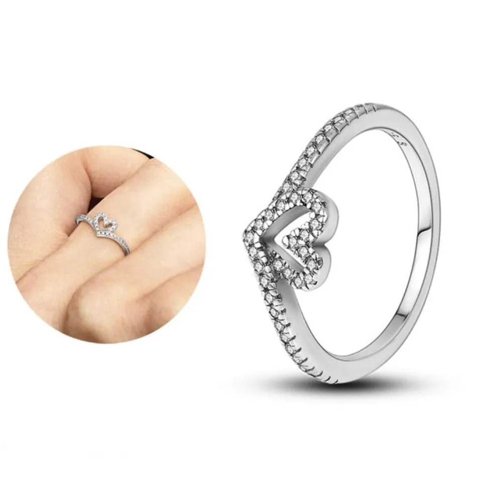 Stunning Glistening Affectionate Love Ring Jewelry