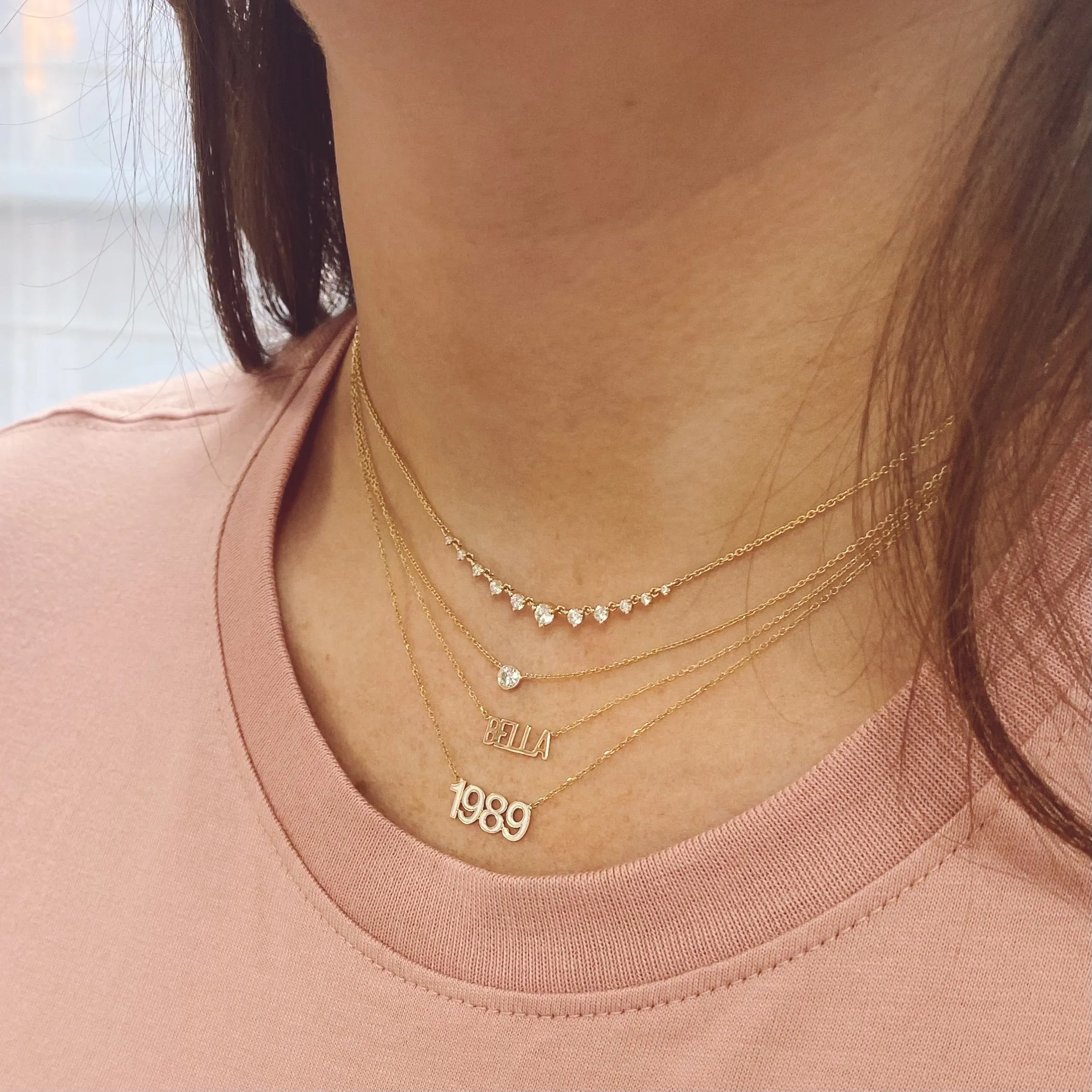 Graduated Diamond Necklace