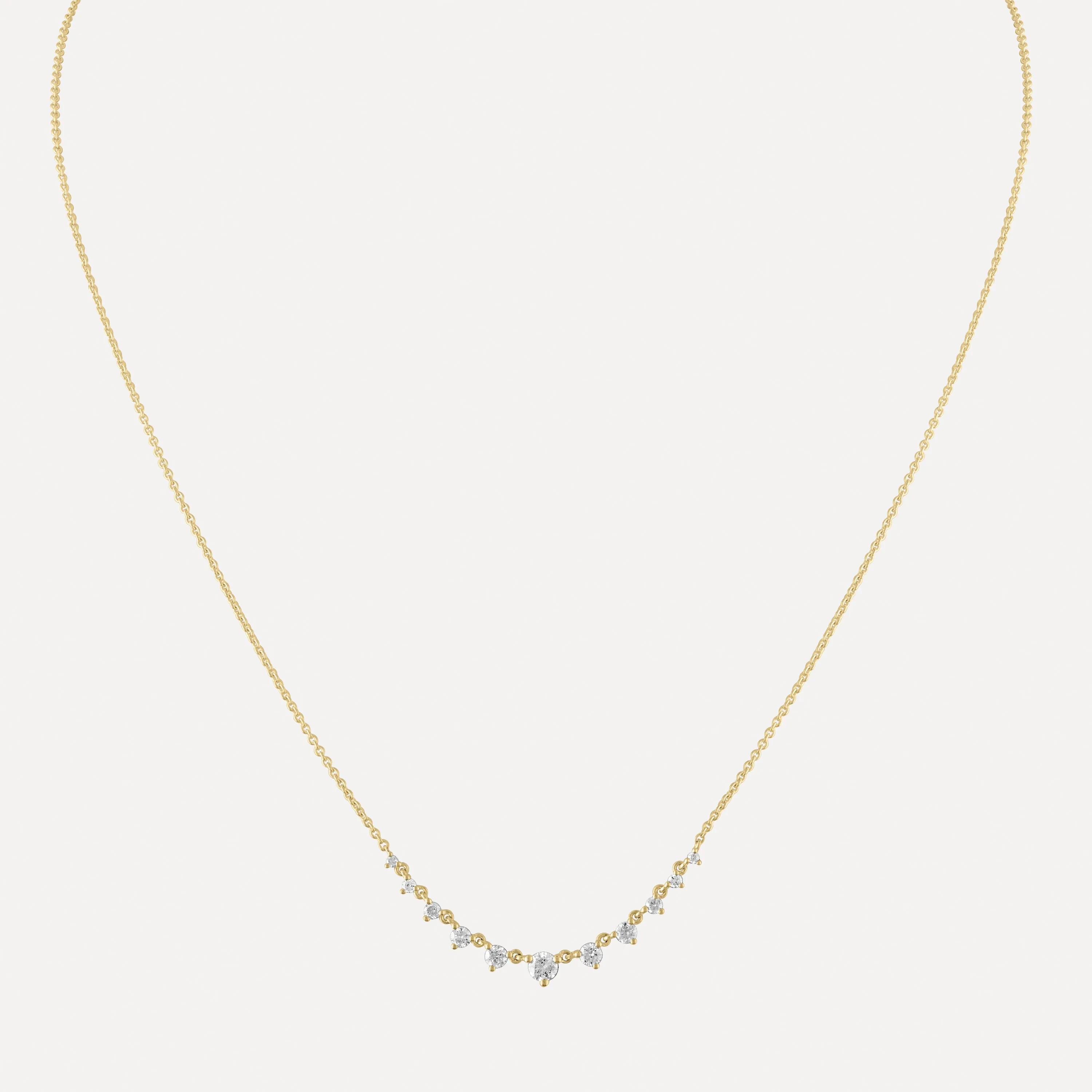 Graduated Diamond Necklace