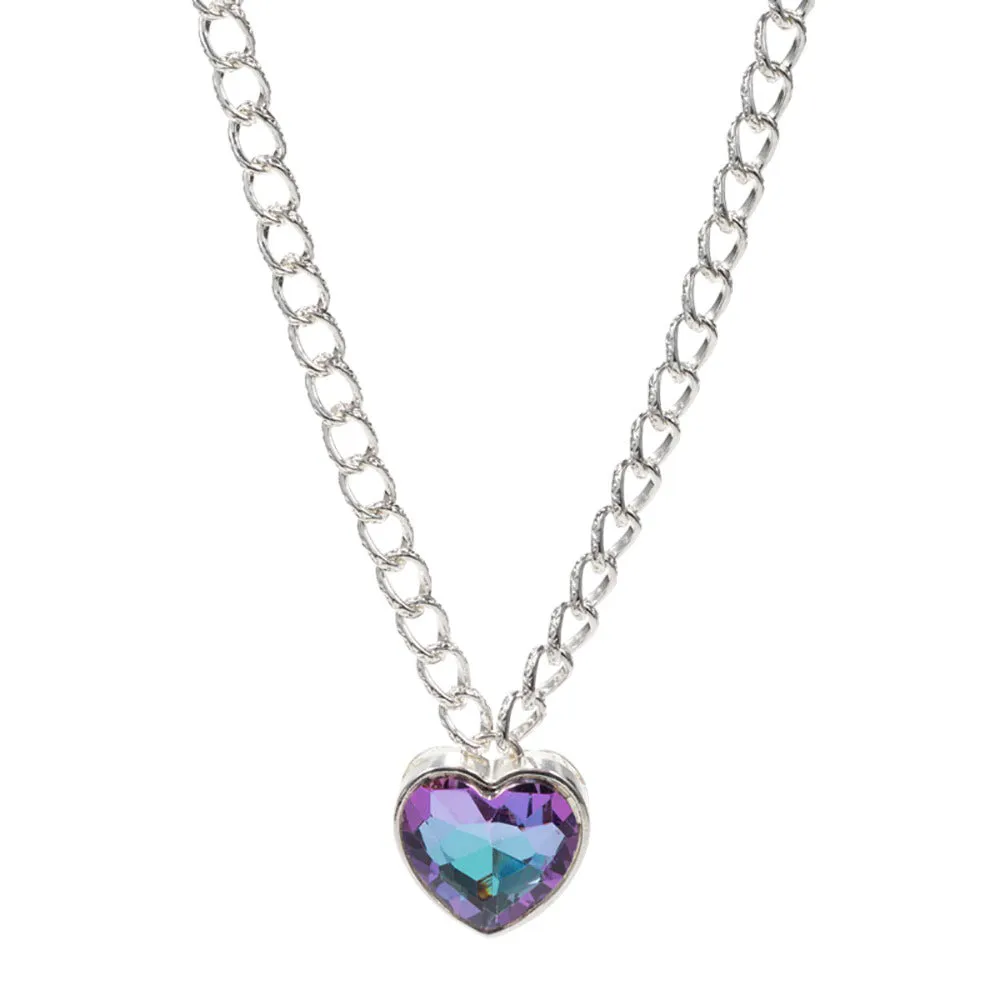 Heart Stone Pendant Necklace