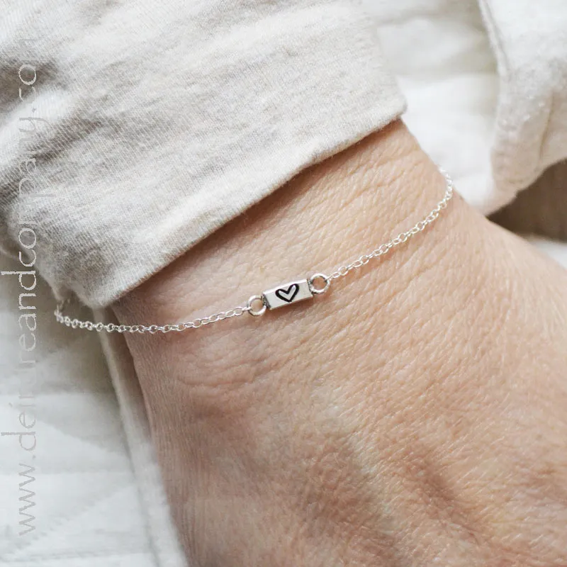 Itty Bitty Bracelets with In-Line Charms