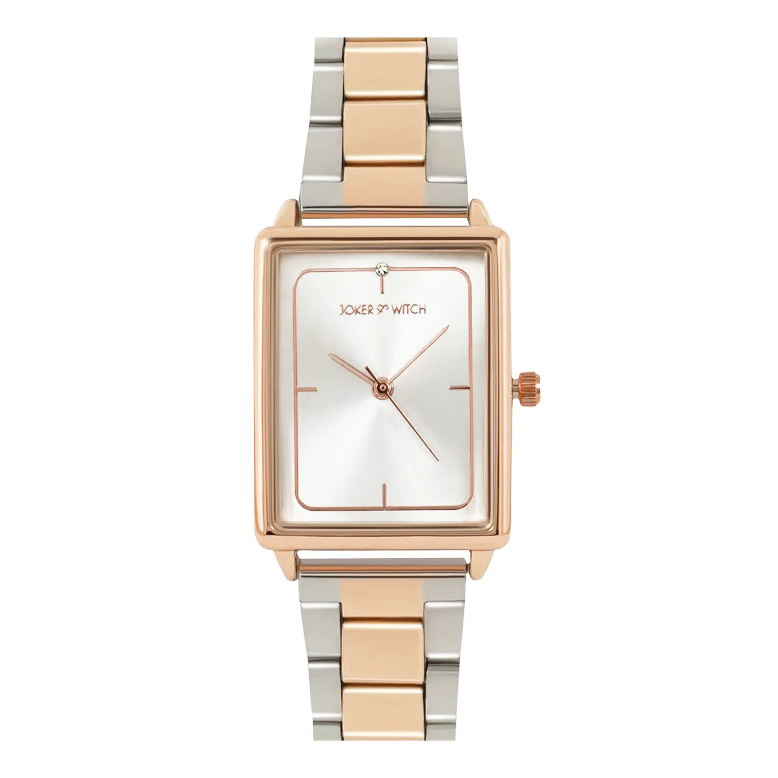 Kimberly Dual Tone Watch Bracelet Stack