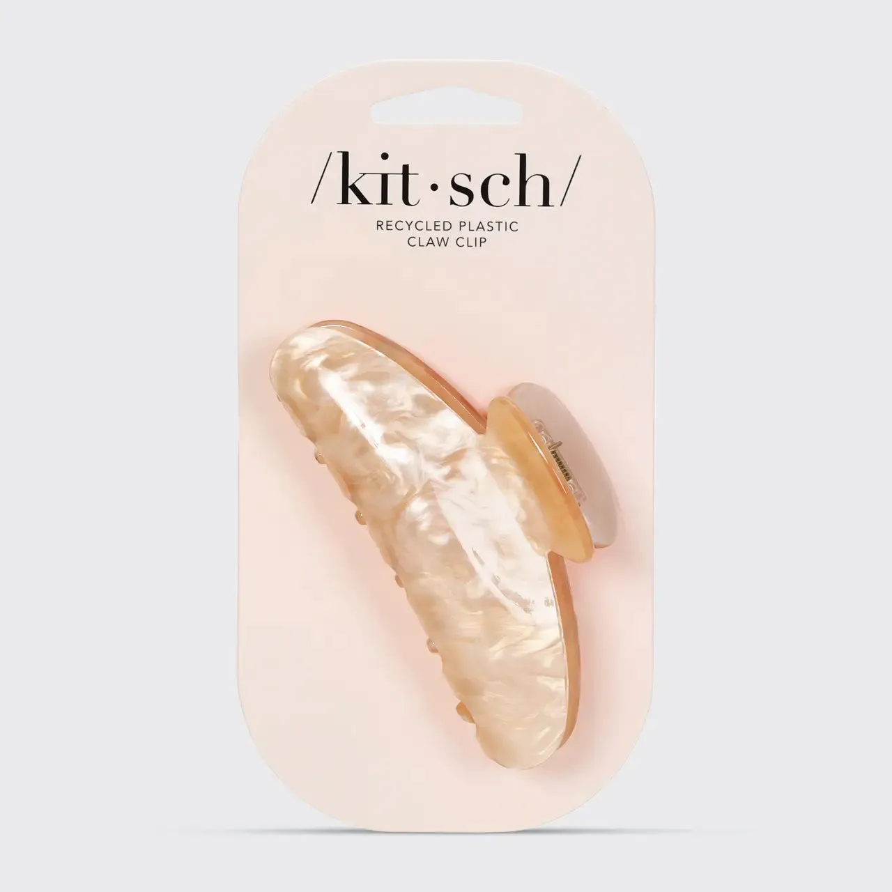 Kitsch Marble Claw Clip | Blonde