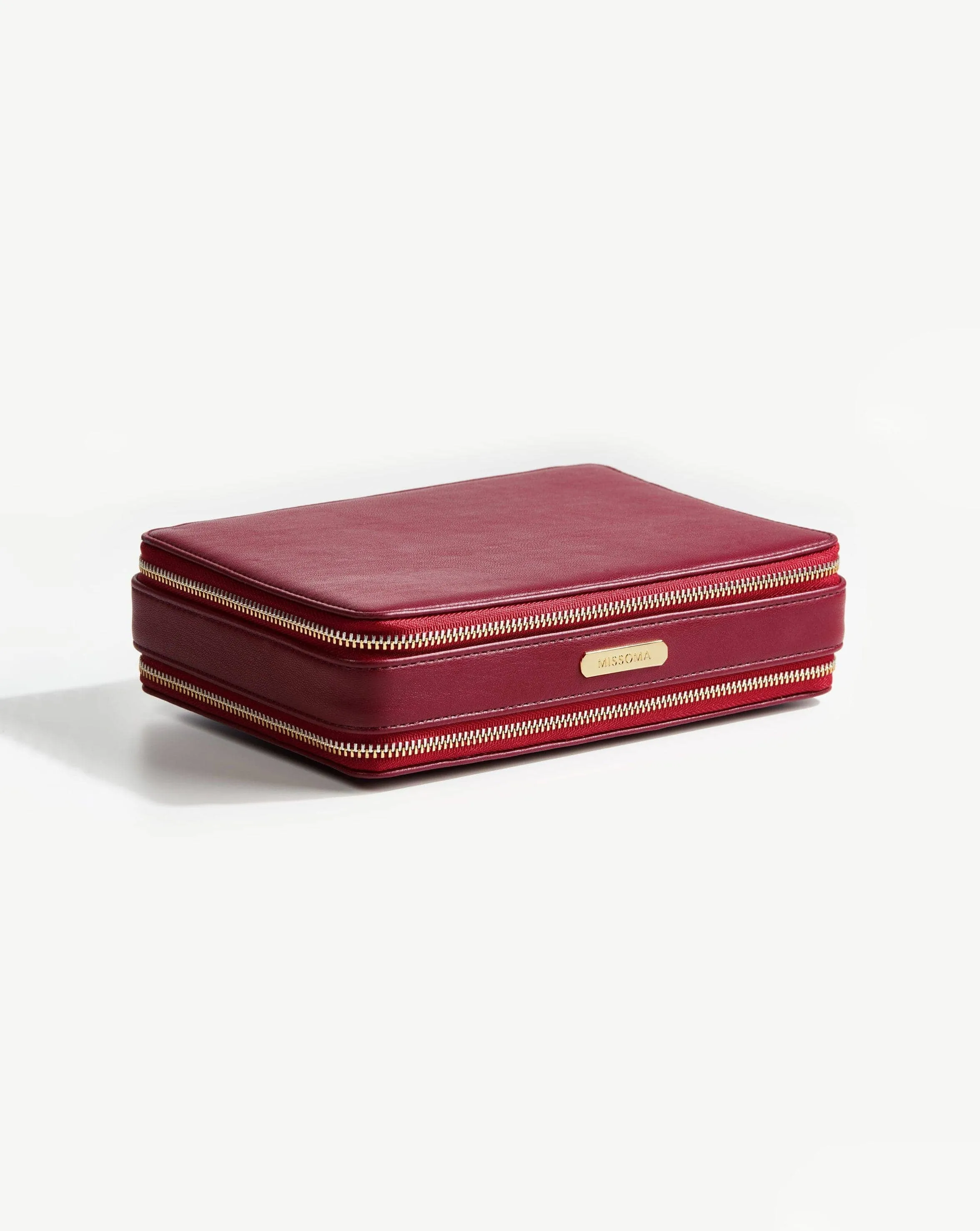 Large Jewelry Case | Burgundy