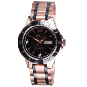 Mayfair Ceramic Rose Gold Watch