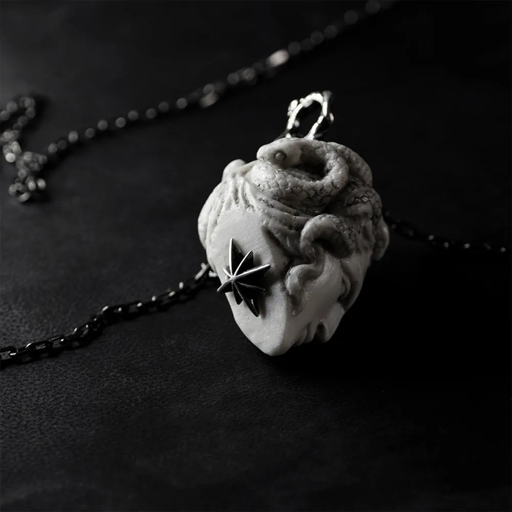 Medusa’s head pendant - final sale