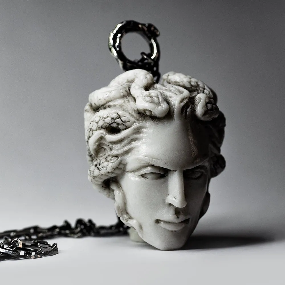 Medusa’s head pendant - final sale