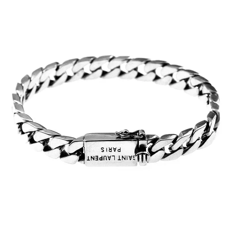 Men's sterling silver bracelet