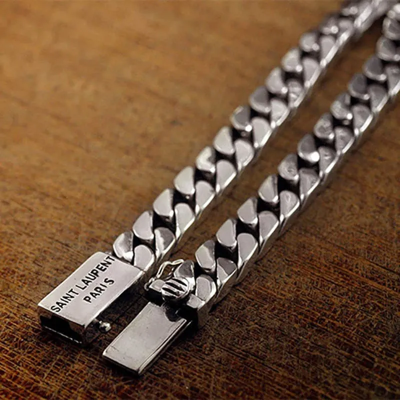 Men's sterling silver bracelet