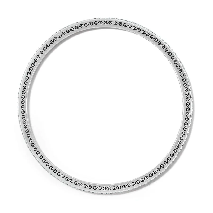 Meridian Thin Bangle