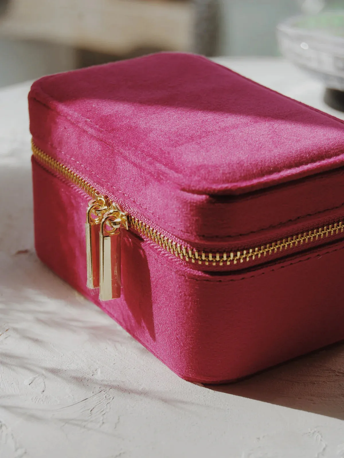 Mini Decades Jewelry Box - Magenta