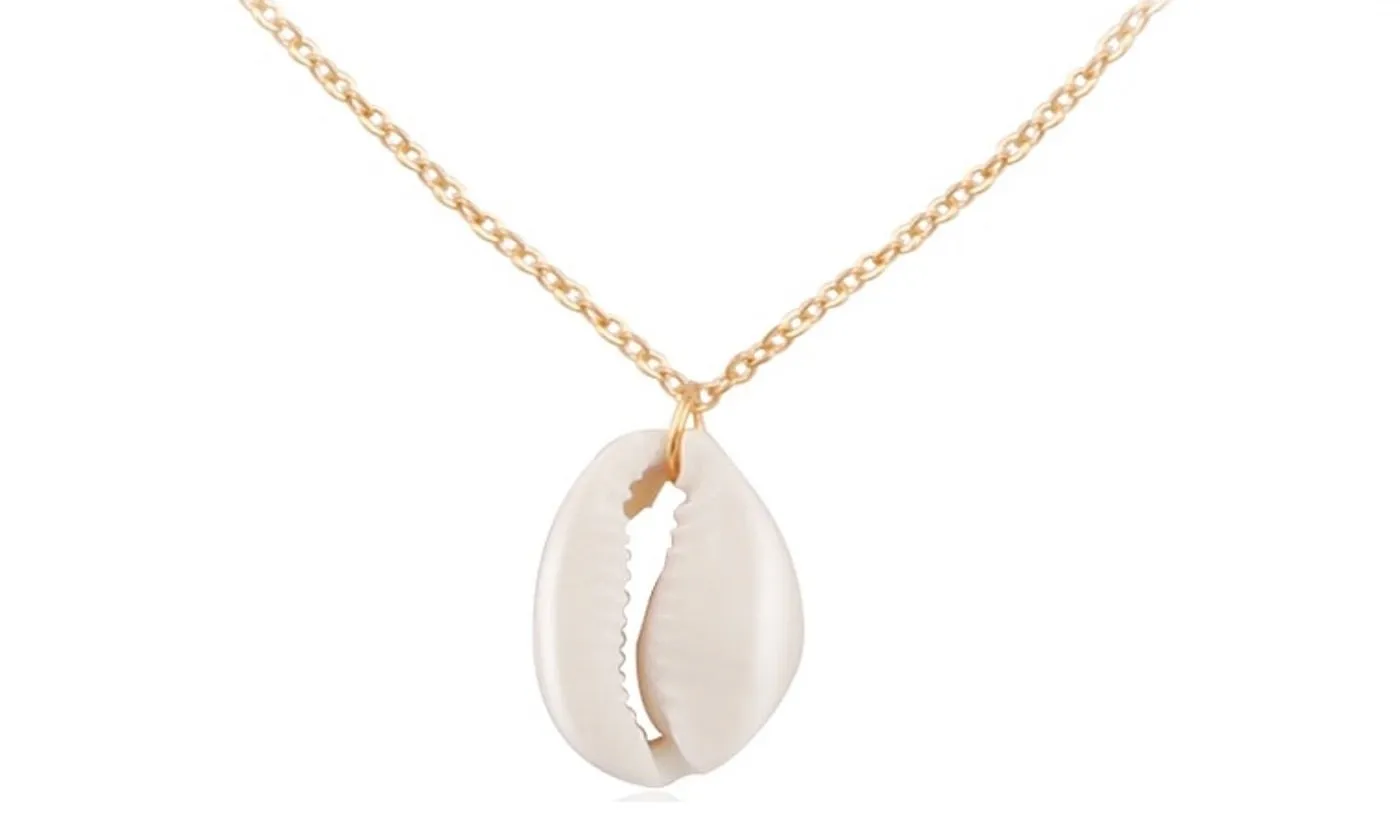 New Fashion Gold Hawaiian Shell Ladies Pendants Necklace