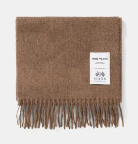 Norse Projects Moon Lambswool Scarf in Utility Khaki