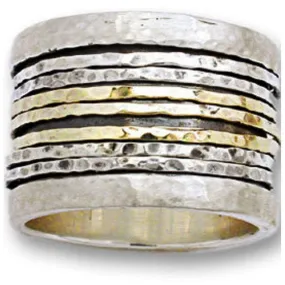 Online Jewelry Store - Spinner rings for man, silver Rose gold rings.