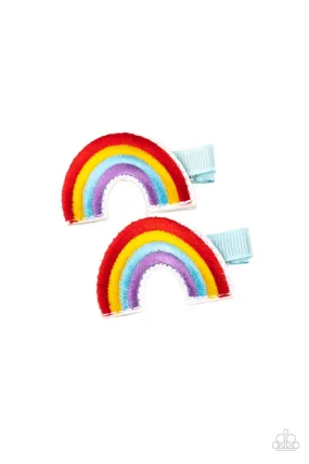 Paparazzi Follow Your Rainbow - Multi Rainbow Hair Clip and Accessories