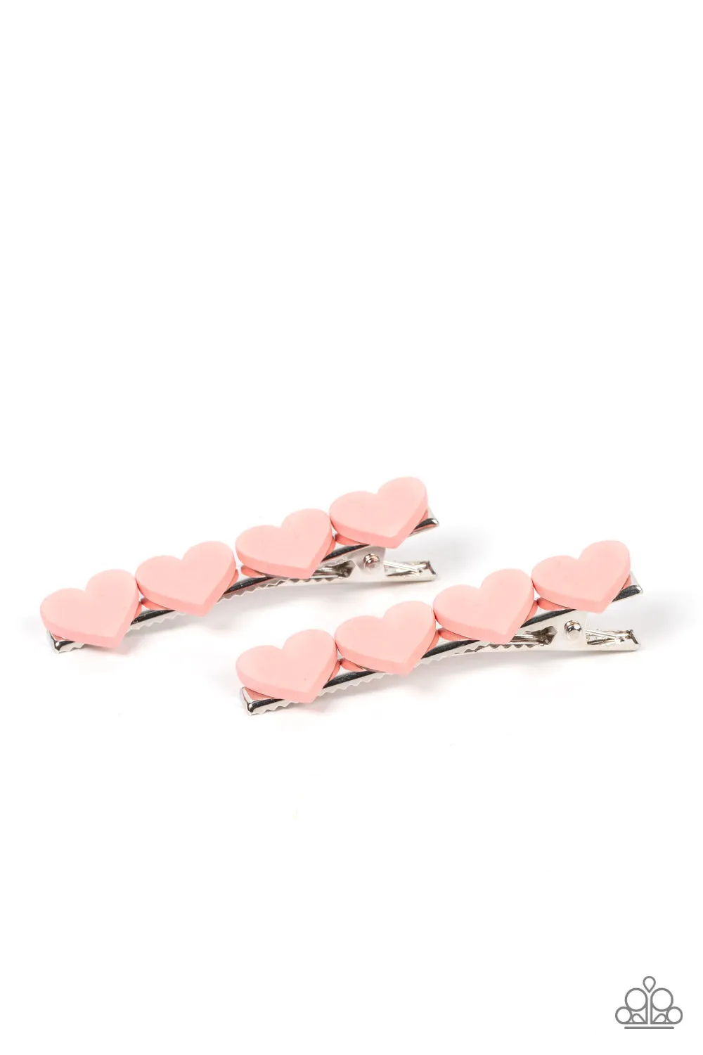 Paparazzi Hair Accessories ? Sending You Love - Pink Hair Clip?