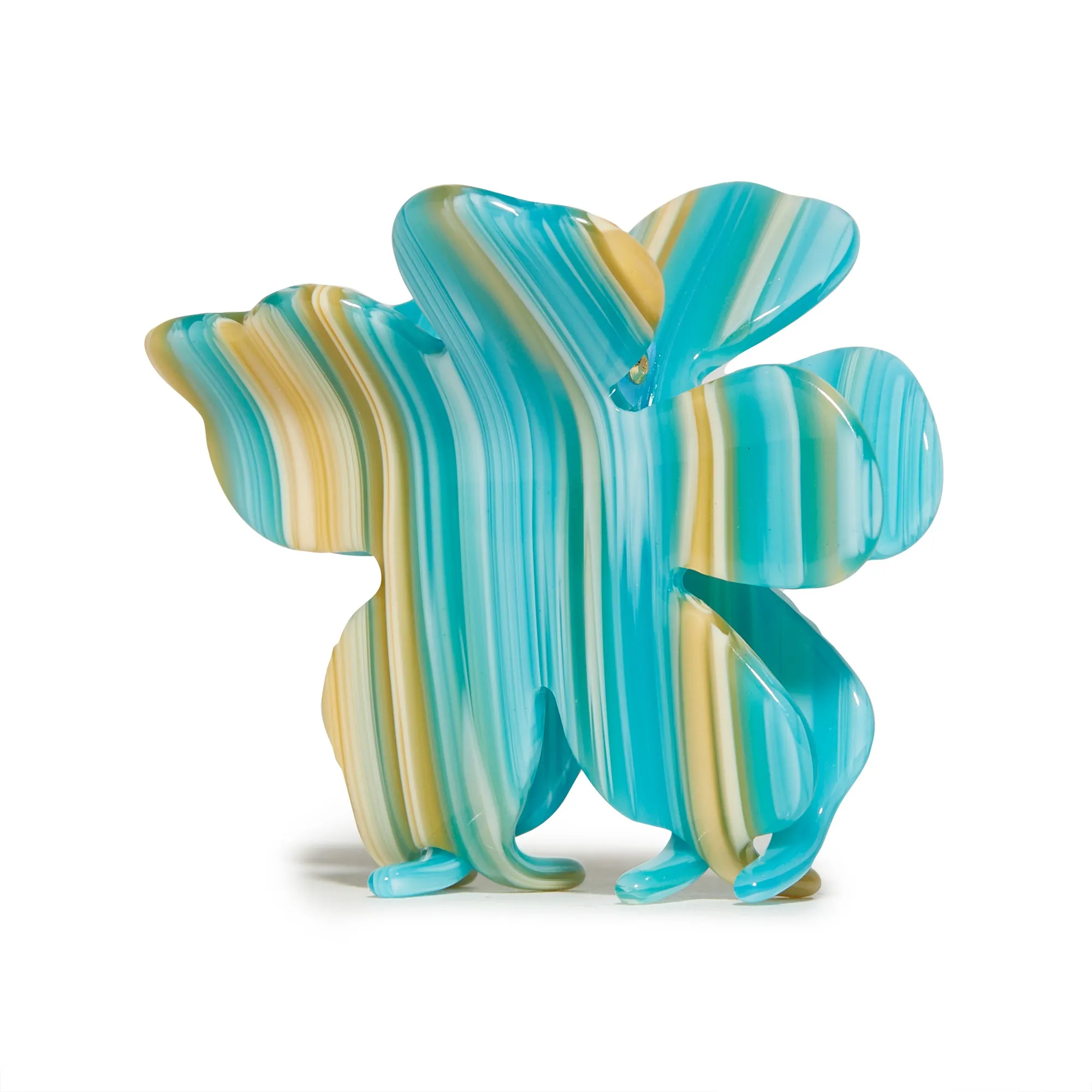 PLAYA STRIPE LILY CLAW CLIP