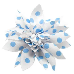 Put Me On the Spot Blue Polka Dot Hair Clip