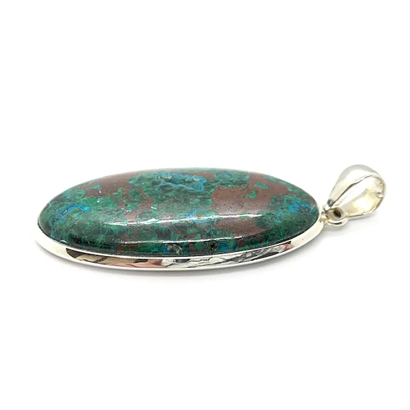 Reggie Shattuckite Oval Gypsy Pendant