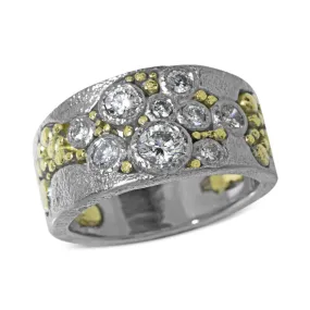 River Pebbles Diamond Ring